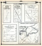 Page 048, Holliday Addition, Sciarone Sub Division, Vina Colony, Oakview Colony, Kingston, Rancho Laguna de Tache, Tulare County 1892